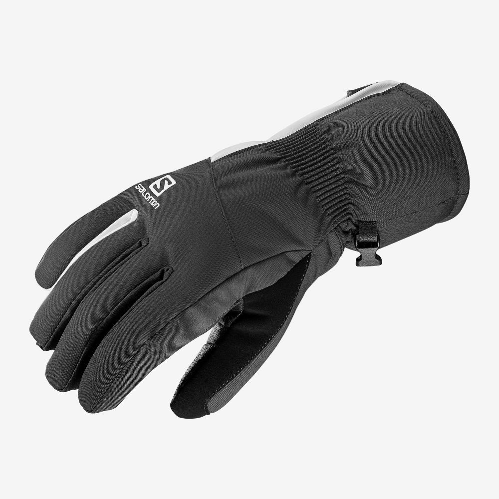 Gants Salomon Femme Noir - Salomon PROPELLER DRY W - France (3907-SWACZ)